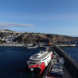 Im Hafen von San Sebastian auf La Gomera