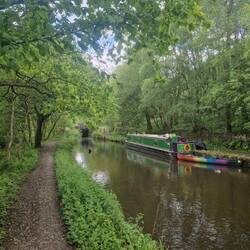 We moored close to the lock.