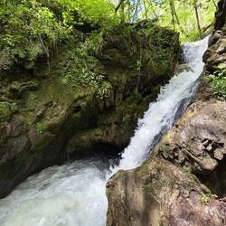 Hidden waterfall!