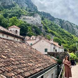 Les fortifications qui longent jusqu'à la citadelle