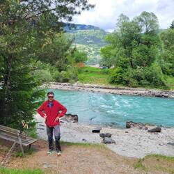 Pause an der Drau.
