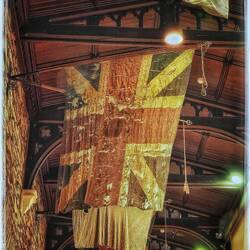 Union Flag (nicht Jack) - also ohne St. Patricks Kreuz