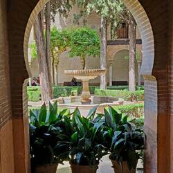 Nasrid Palace - one of many courtyards