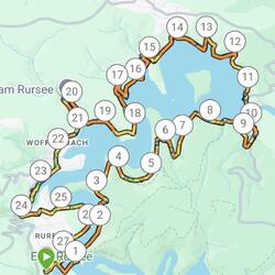 Bei km 10 steigt der DüsselSieg ein!