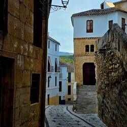 Strolling Alhama after dinner
