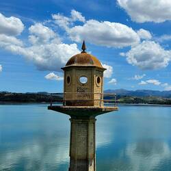 Torre del Aire on Bermejales Reservoir