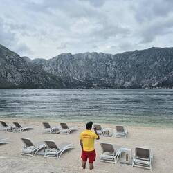 19 Grad Luft, 16 Grad Wasser - keine Gäste heute