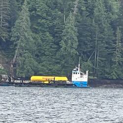 I think this is how island folks get their propane tanks filled. Inlet Transporter II.
