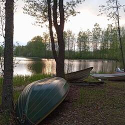 Abend in Hankasalmi
