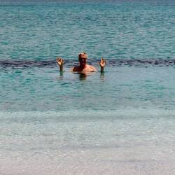 Das Wasser ist noch frisch