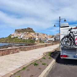 Blick auf Castelsardo
