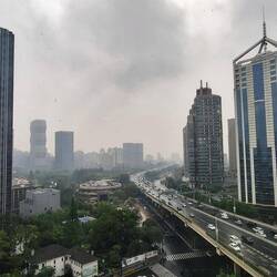 Blick aus dem Hotelzimmer