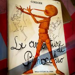 A book that he loved ... Wolfango's mother would read it to him ... Salaborsa — Bologna, Italy.