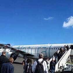 1.Flug geht los😊