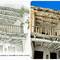 The "excellent example of wooden balustrades" seems to have lost one or two since Gray sketched it.