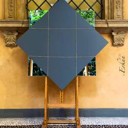 Square of Infinity & Islamic Star ... Pistoletto @ Palazzo Boncompagni — Bologna, Italy.