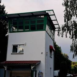ehemaliger Wachturm am Teltower Kanal
