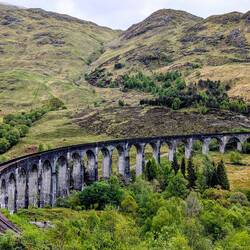 Glenfinnean Viadukt - HP Fans werden es erkennen
