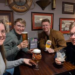Pub Abend nach Regentag
