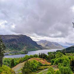 Blick auf Loch Shiel, hier flog der Hippogreif