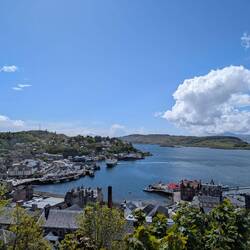 Blick vom Tower zur Insel Kerrera