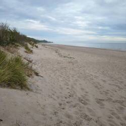 Toller Strand in Klintholm Havn