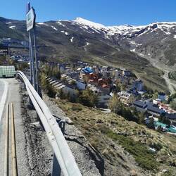Sierra Nevada in Pico de Veleta.