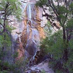 Bridal Veil Falls in Spearfish Canyon