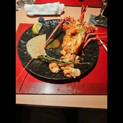 Lobster zum Kobe Beef - man gönnt sich sonst nix 😆