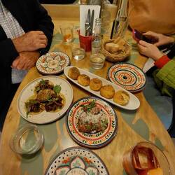 Beautiful tapas at Frida wine bar