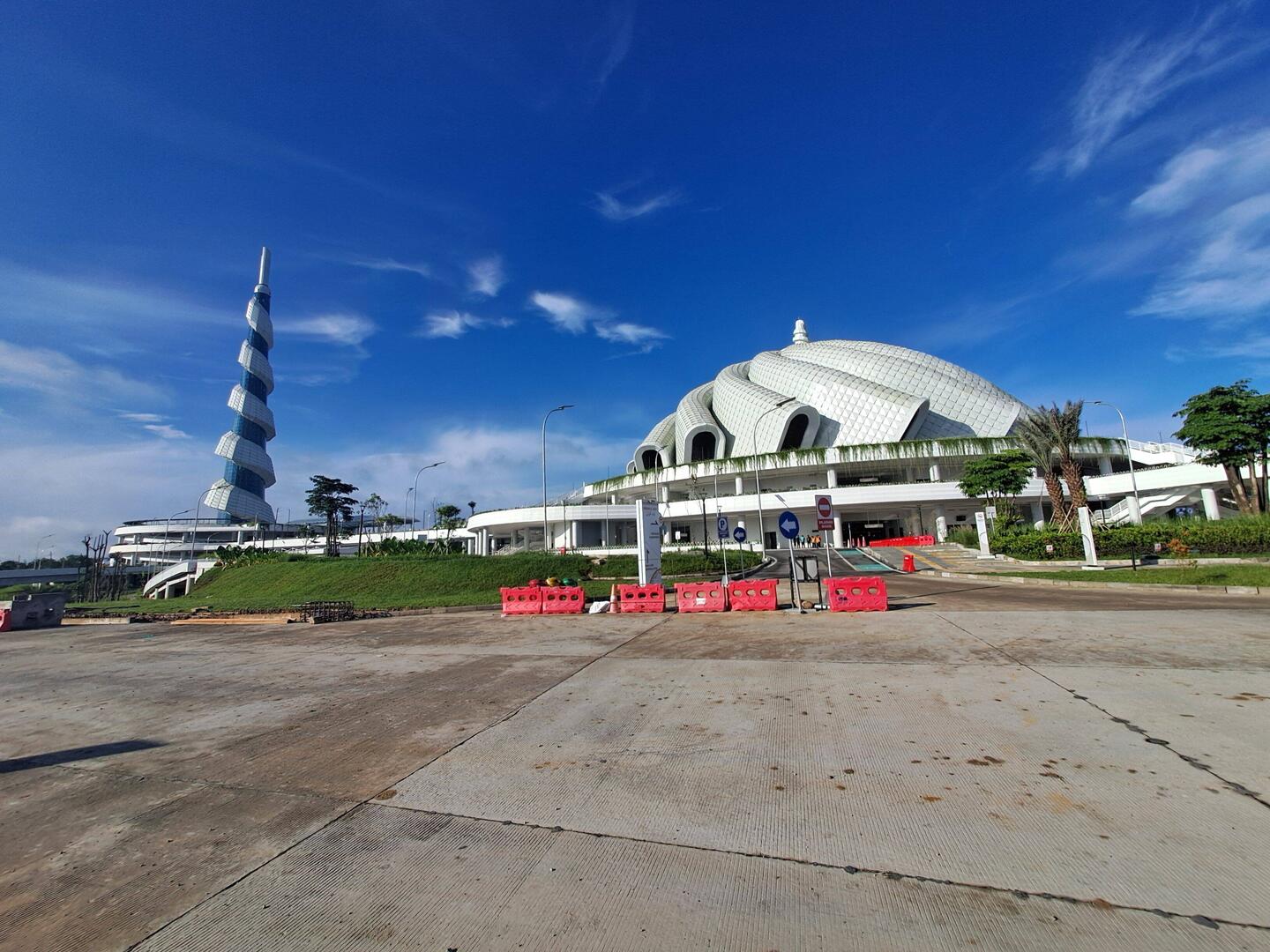 Die große Moschee von Nusantara