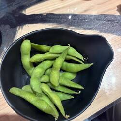 Endamame Bohnen.
