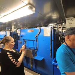 175kg capacity washing machines. The electric motors could start a jumbo jet.