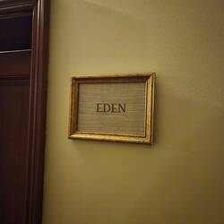 Our room right next door to the Byron room