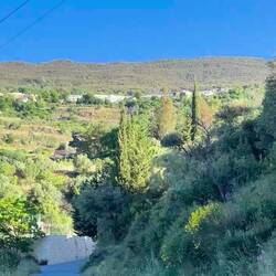 The stair-step villages of La Taha