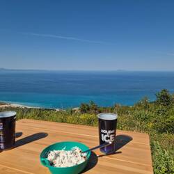 Frühstück mit Aussicht