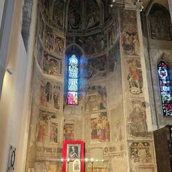 Frescoes in Saint Francis church