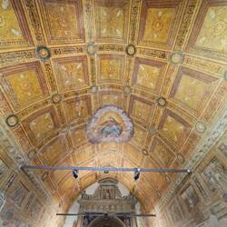 Beautifully painted ceiling