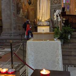 Rosary and candle for special intentions