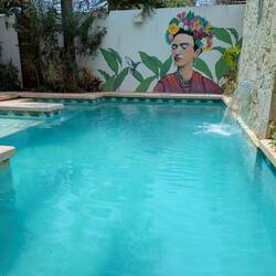 Pool der Unterkunft 😉