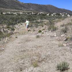 Hier gehen wir den berühmten 4000 Kilometer langen Inka-Trail entlang