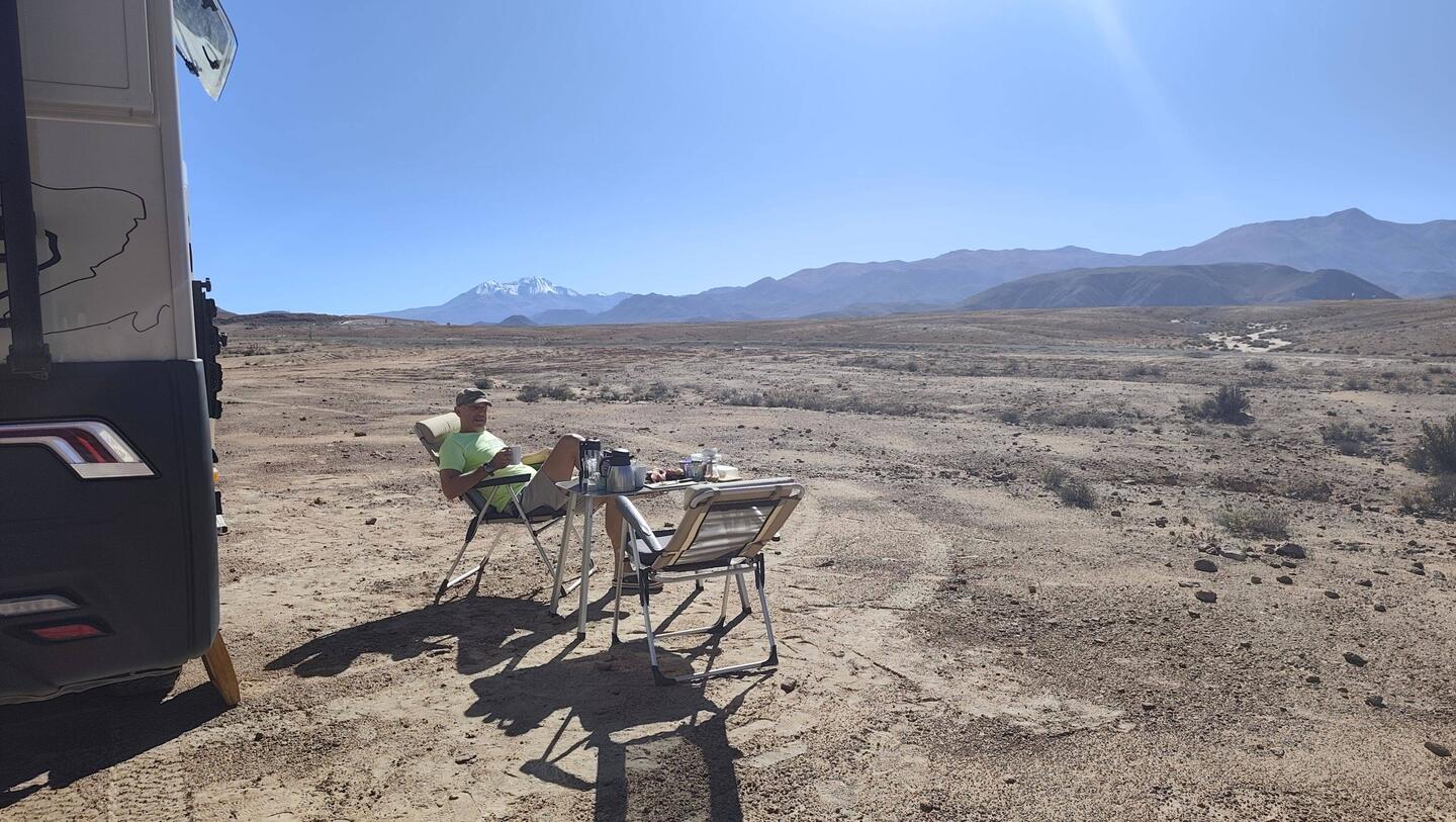Frühstück auf 3000m