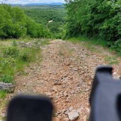 Wandertag bergab