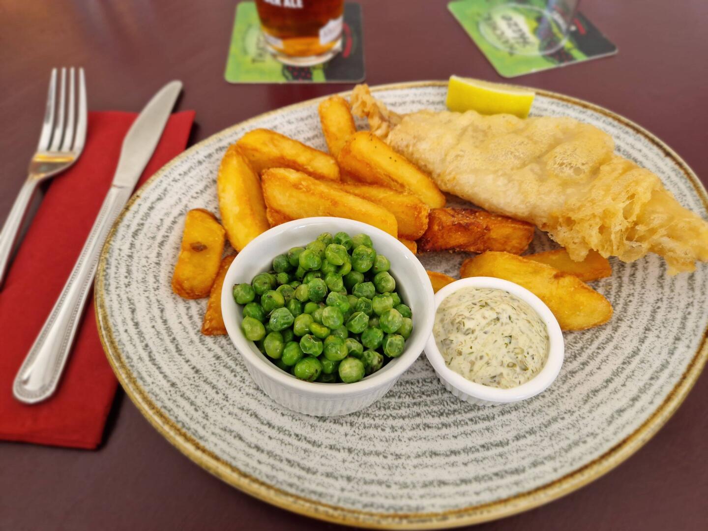 Typisch englischer Lunch