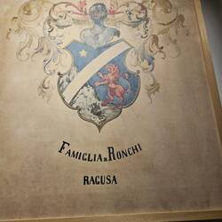 The crest from family who originally had the building we stayed in
