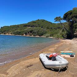Unser Dinghy
