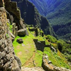 Der Inkatrail führte ursprünglich von Cusco bis nach Machu Picchu
