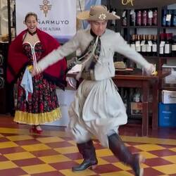 A gaucho dance demonstration