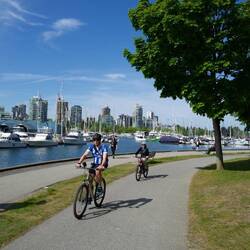 Ingang van Stanley Park