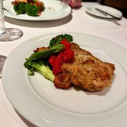 Parmesan crusted Mahi Mahi
